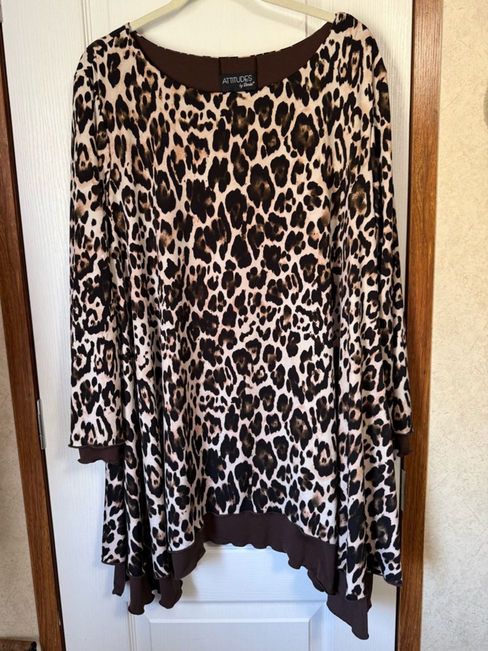 Attitudes by Renee Leopard Print Tunic